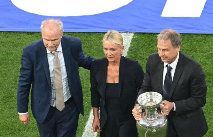 Witwe Heidi mit emotionem Gruß an Franz Beckenbauer