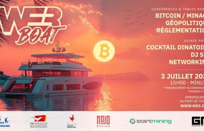 WE3 Boat: an event between catamaran and Bitcoin in partnership with Startmining
