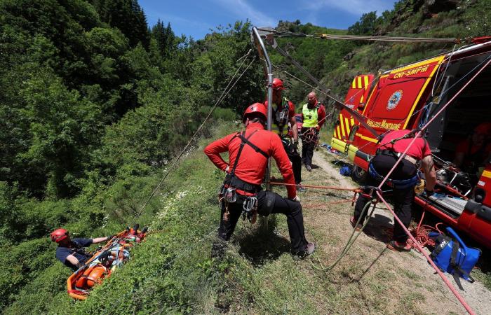 France – World – Rescue in perilous environments, a specialty that has made Lozère shine for 40 years