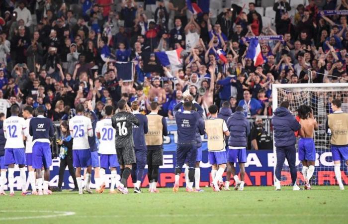 the number of French supporters present in Germany revealed