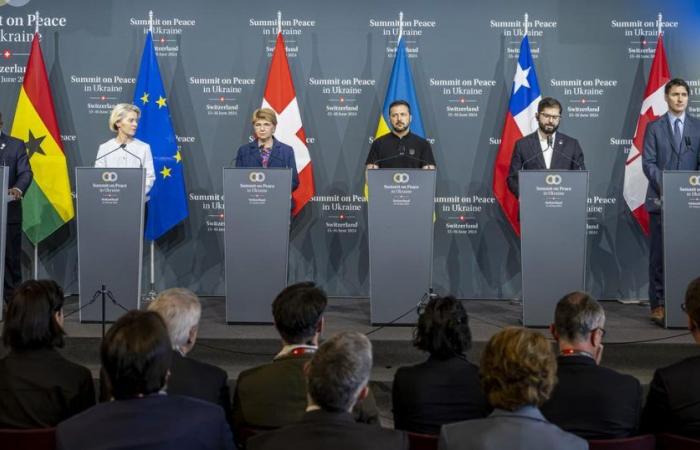 Highlights of the Ukraine peace summit weekend – rts.ch
