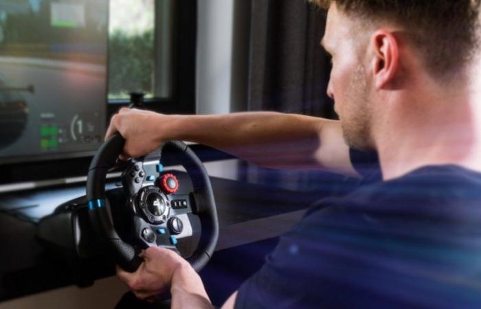 the famous Logitech racing wheel with pedals is available at almost half price at Amazon