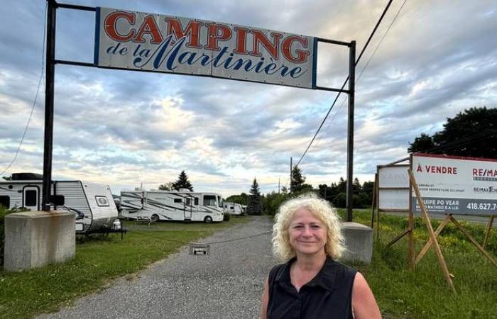 The Jos Garage campsite is for sale