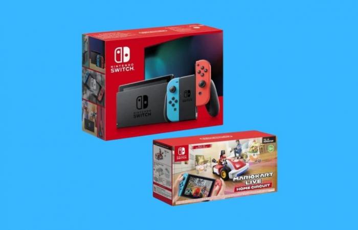 Less than 270 euros for this incredible Nintendo Switch Mario Kart Live pack