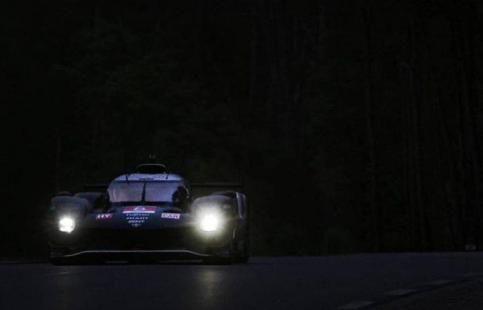 24 Hours of Le Mans 2024. The classification eight hours from the finish
