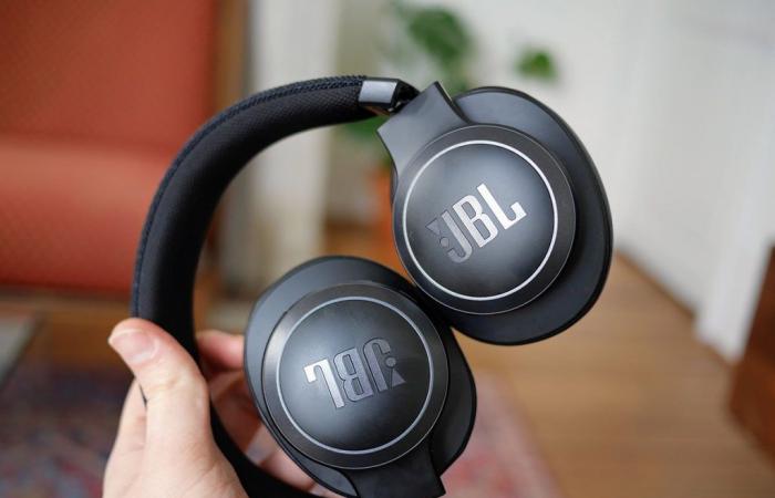 Fnac and Darty are selling off the JBL Live 660NC at -50%, a headset with ANC rated 8/10 in our columns