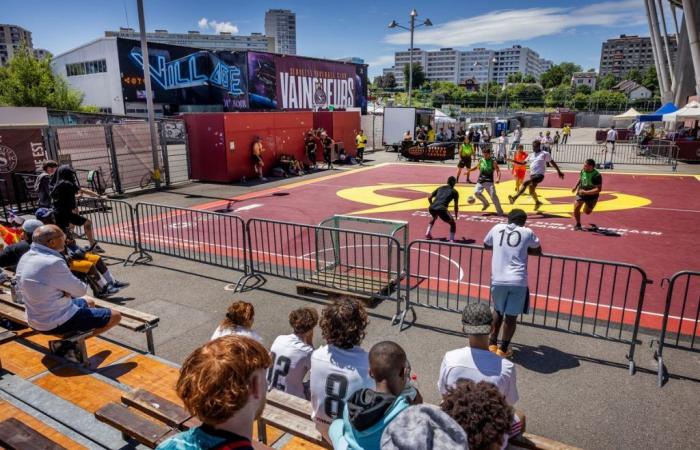 Street football tournament: Genevans at the World Cup