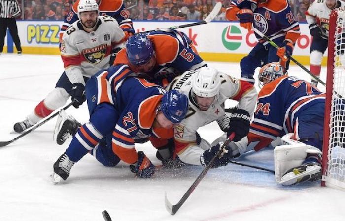 Stanley Cup: Oilers avoid sweep thanks to offensive explosion