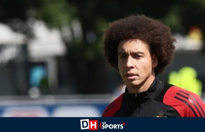 Witsel absent from final training before Slovakia