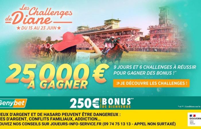 Genybet offers you an unmissable offer for the Prix de Diane 2024