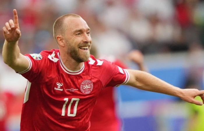 the beautiful story for Eriksen, scorer with Denmark three years after his heart attack