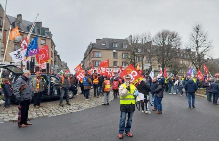 In Flers, an inter-union demonstration against the extreme right