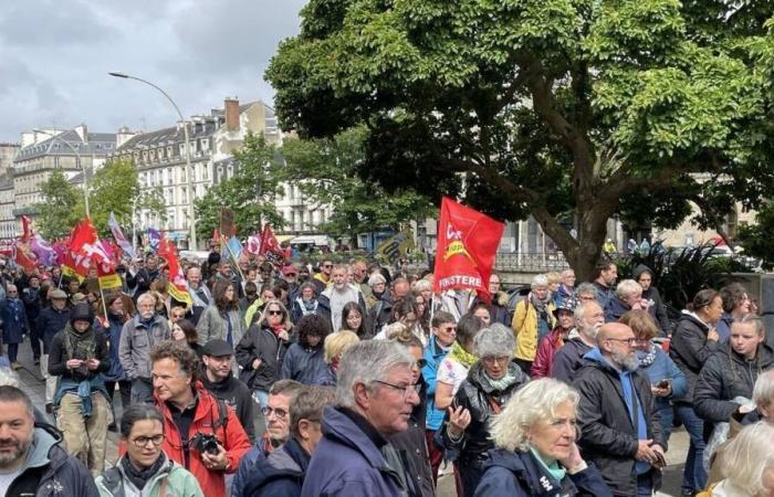 In Finistère, more than 8,000 demonstrators mobilized against the far right this Saturday