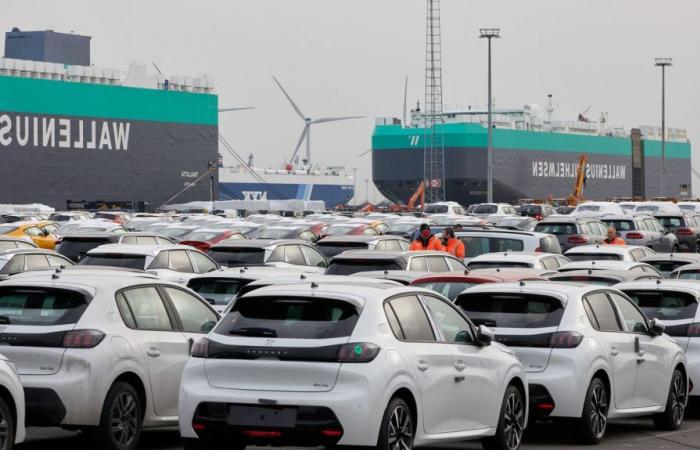 Hundreds of thousands of unsold electric cars are stagnating in European ports