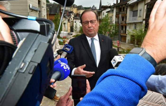François Hollande and Philippe Poutou become the Macronists’ punching bags