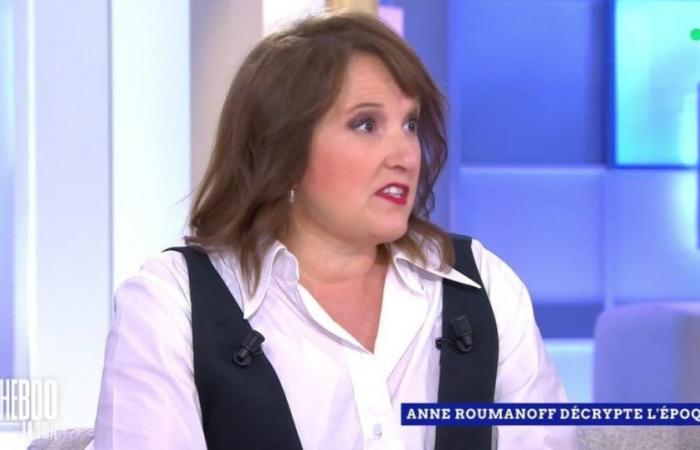“I’m shocked”: Anne Roumanoff reacts to the dismissal of Guillaume Meurice by Radio France in “C l’hebdo”