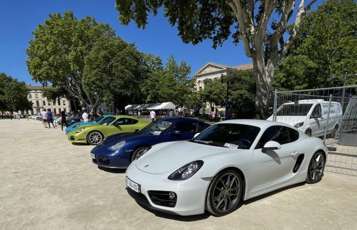 IN PICTURES The Porschists invade the Esplanade of Nîmes