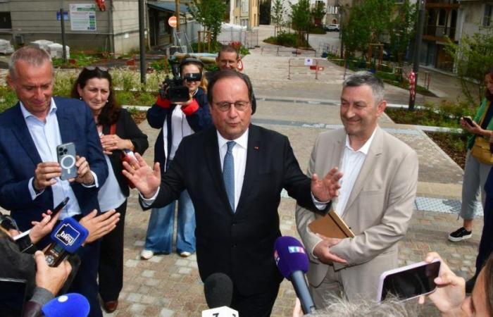 François Hollande, behind the scenes of a surprise return