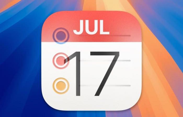 Preview Calendar, replacing Reminders in macOS Sequoia and iOS 18