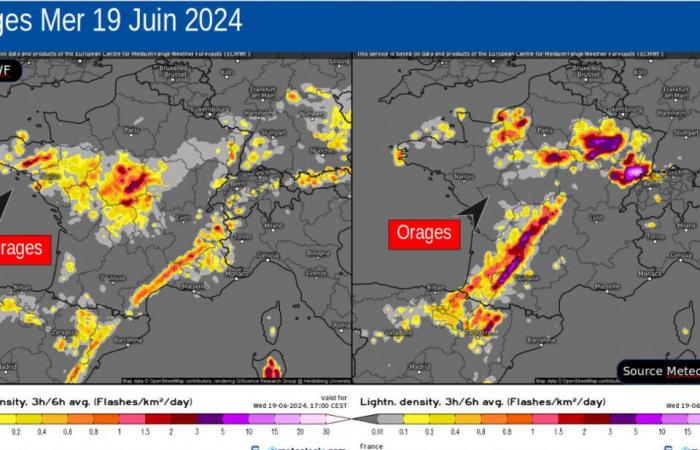 Violent storms predicted in France this week: here’s where they should break out