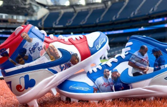 Father’s Day cleats for Vladimir Guerrero son