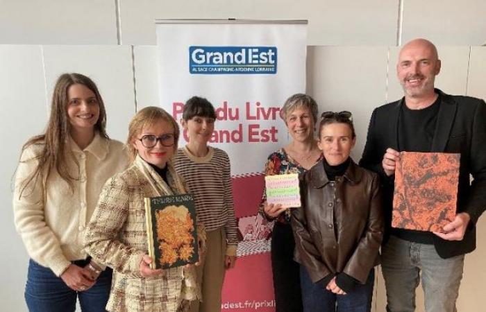 The winners of the Grand Est 2024 Book Prize