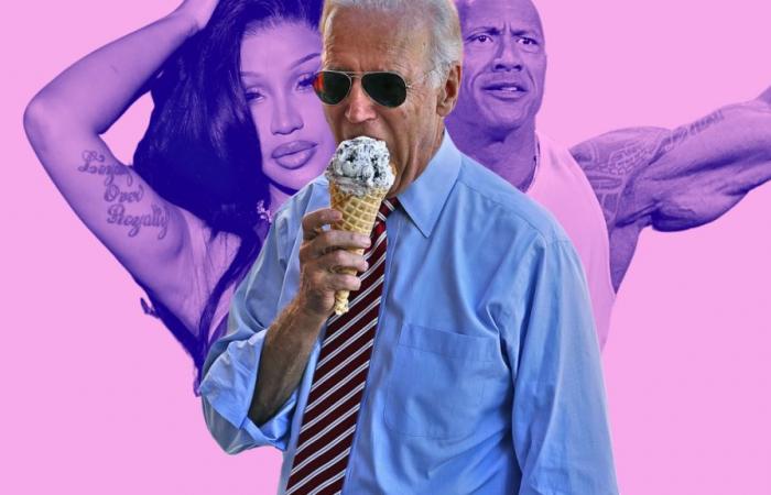 Joe Biden has a problem with stars
