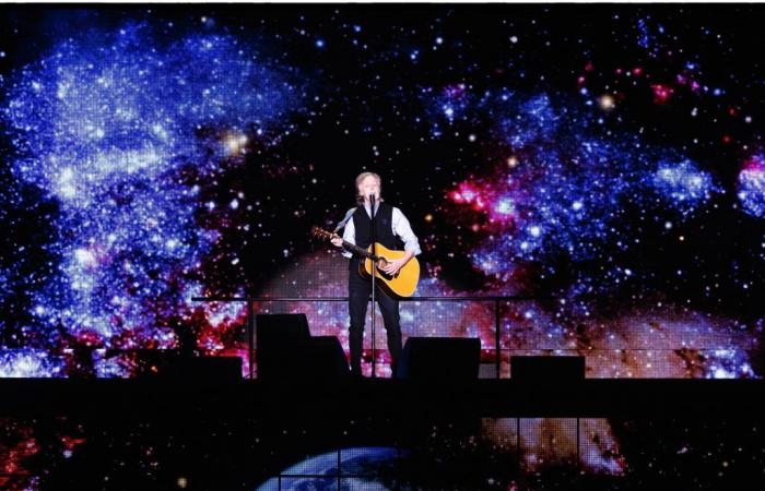 Paul McCartney in concert at Paris La Défense Arena on December 4 and 5, 2024