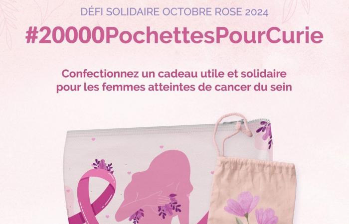 “20,000 pouches for Curie”: Take up the 2024 challenge of the Institut Curie and make practical and comforting objects for patients – Institut Curie