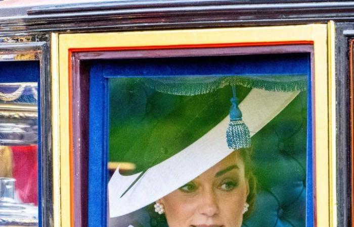 Kate Middleton: these unnoticed words exchanged with William on the balcony during Trooping the Color