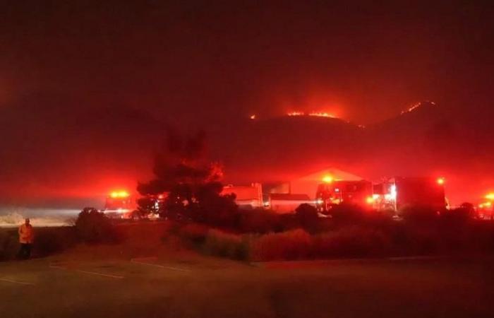 Fire in California – USA: nearly 5,000 hectares ravaged by fire
