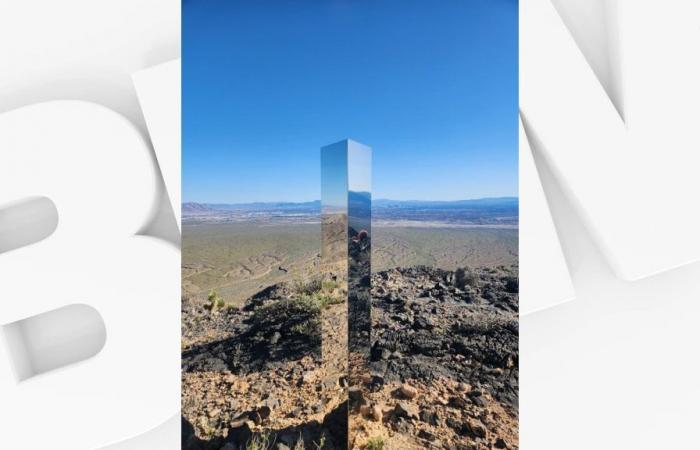 a mysterious monolith appears near Las Vegas, four years after a strange series
