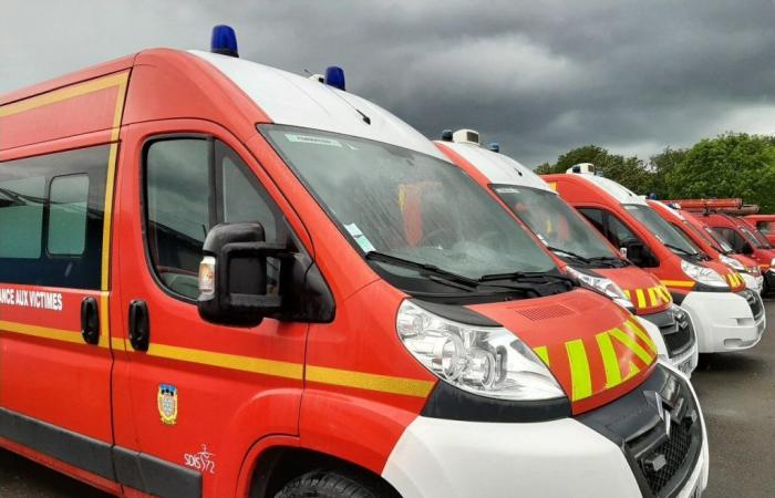 Four accidents in Sarthe overnight, eight people injured
