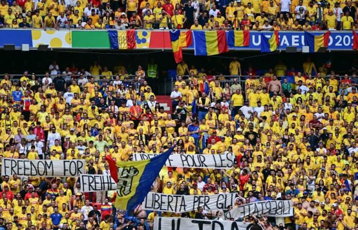 Romania fans chant Putin’s name during match against Ukraine