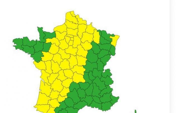 Thunderstorms: yellow vigilance this Tuesday in Paris and Île-de-France