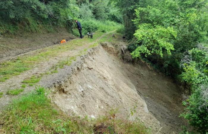 Landslide in Loire-Atlantique: the Nantes-Brest canal closed