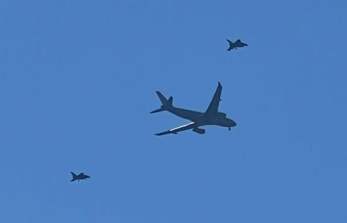 Why did these planes fly over the skies of Cap Corse and Bastia this morning?