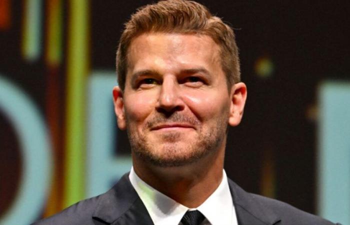 Is David Boreanaz still in contact with the actors of the series?