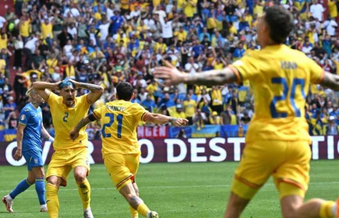 Romania opens the scoring by Nicolae Stanciu against Ukraine