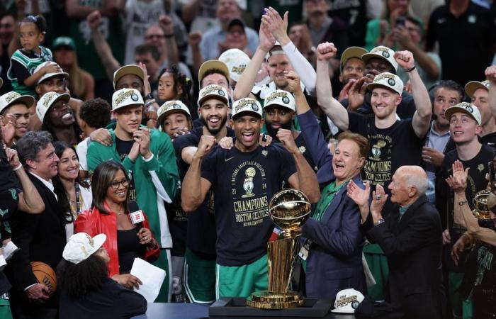 Boston Celtics join Dallas Mavericks and crowns of their Champion