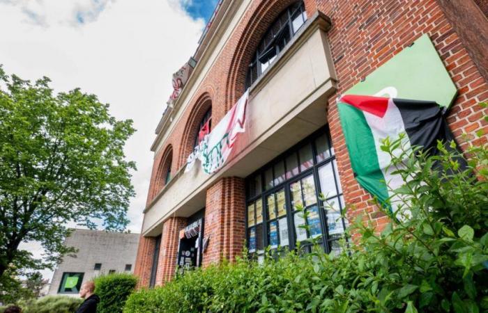 War in Gaza: ULB rector calls on pro-Palestinian students to leave the occupied building