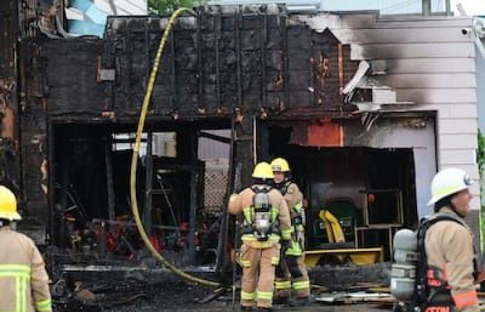 [PHOTOS] Third arson in two days in Quebec