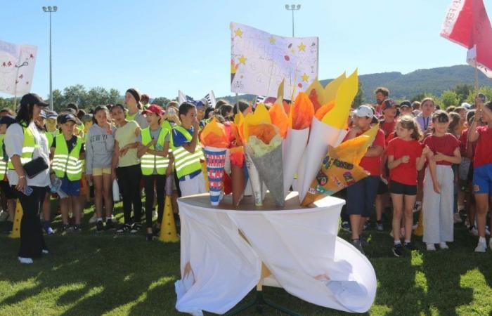 An Olympic day brings together 600 students in Vaison-la-Romaine