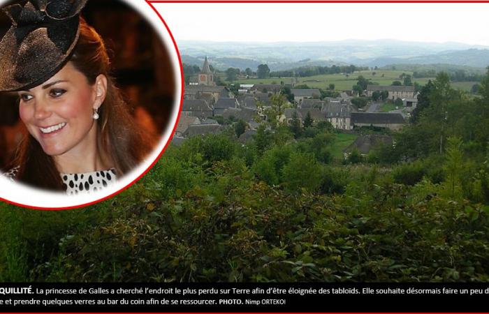 Kate Middleton makes a notable appearance in Neuvéglise-sur-Truyère (Cantal)