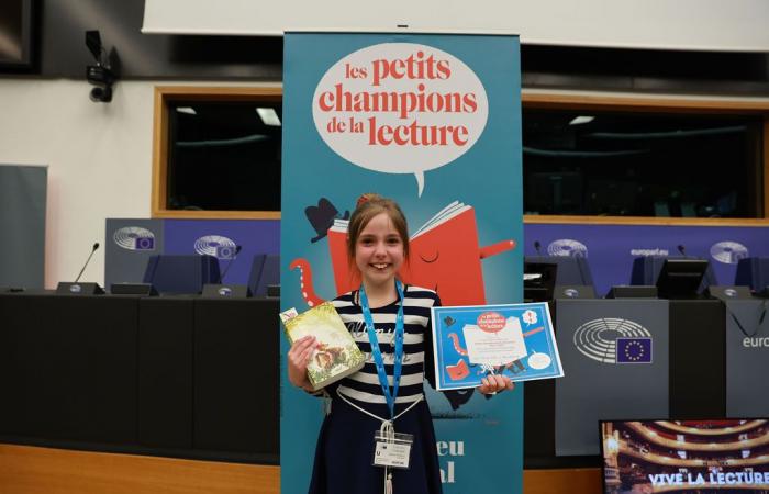 The Little Reading Champions: Shanice from Vosges will participate in the final on June 26