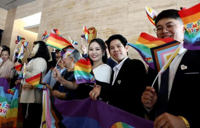Thailand adopts gay marriage, a first in Southeast Asia