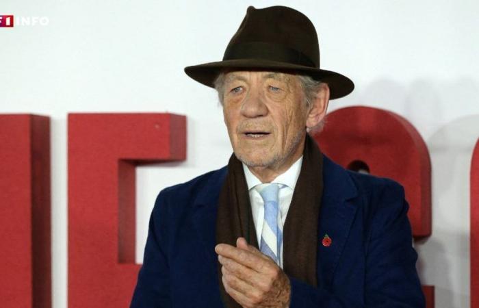 Comedian Ian McKellen hospitalized after heavy fall on stage in London
