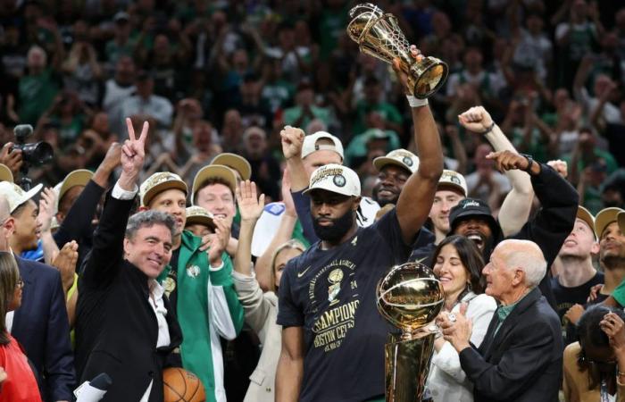 NBA: the Boston Celtics crowned champions for the 18th time in their history