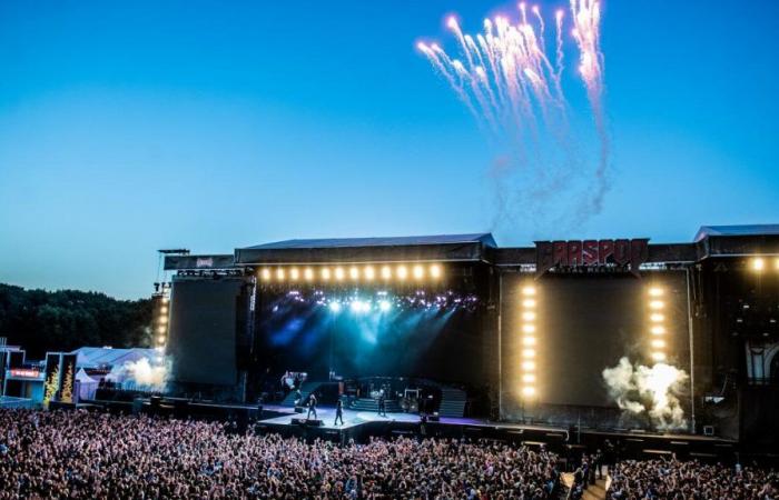 The Graspop festival affected by bad weather: an emergency plan considered