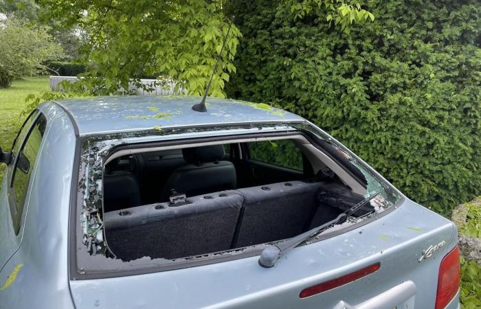 “unbelievable violence”, hail causes great damage in the Médoc